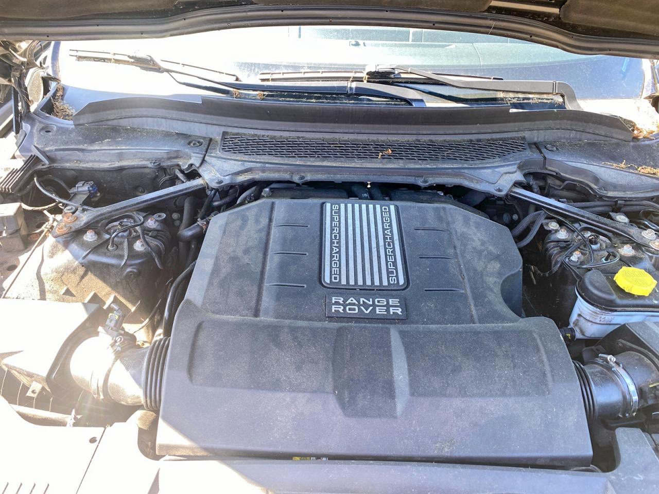 2014 Land Rover Range Rover Sport Supercharged Черный vin: SALWRZTF0EASS3363