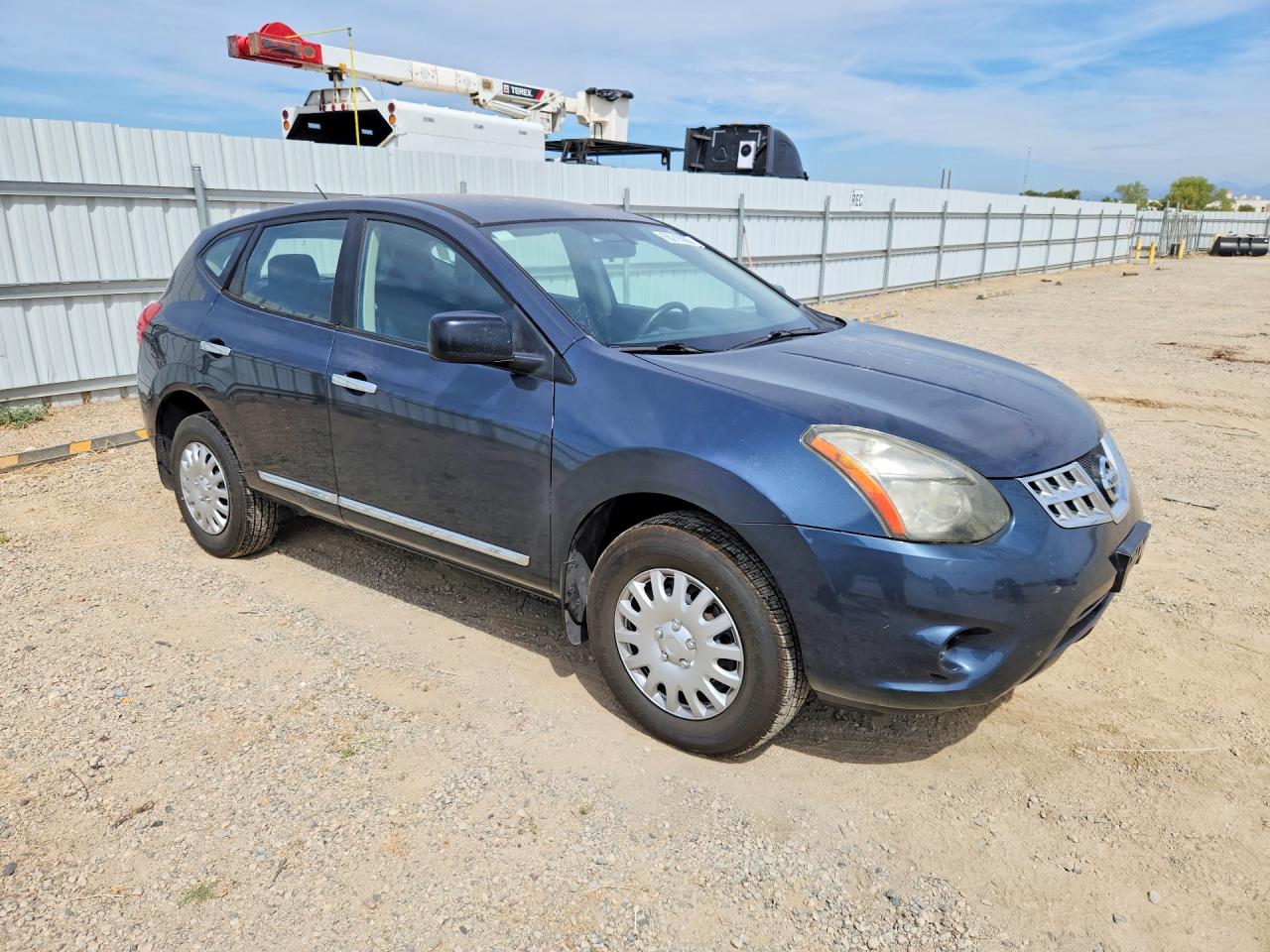 2015 Nissan Rogue Select S Blue vin: JN8AS5MT7FW650132