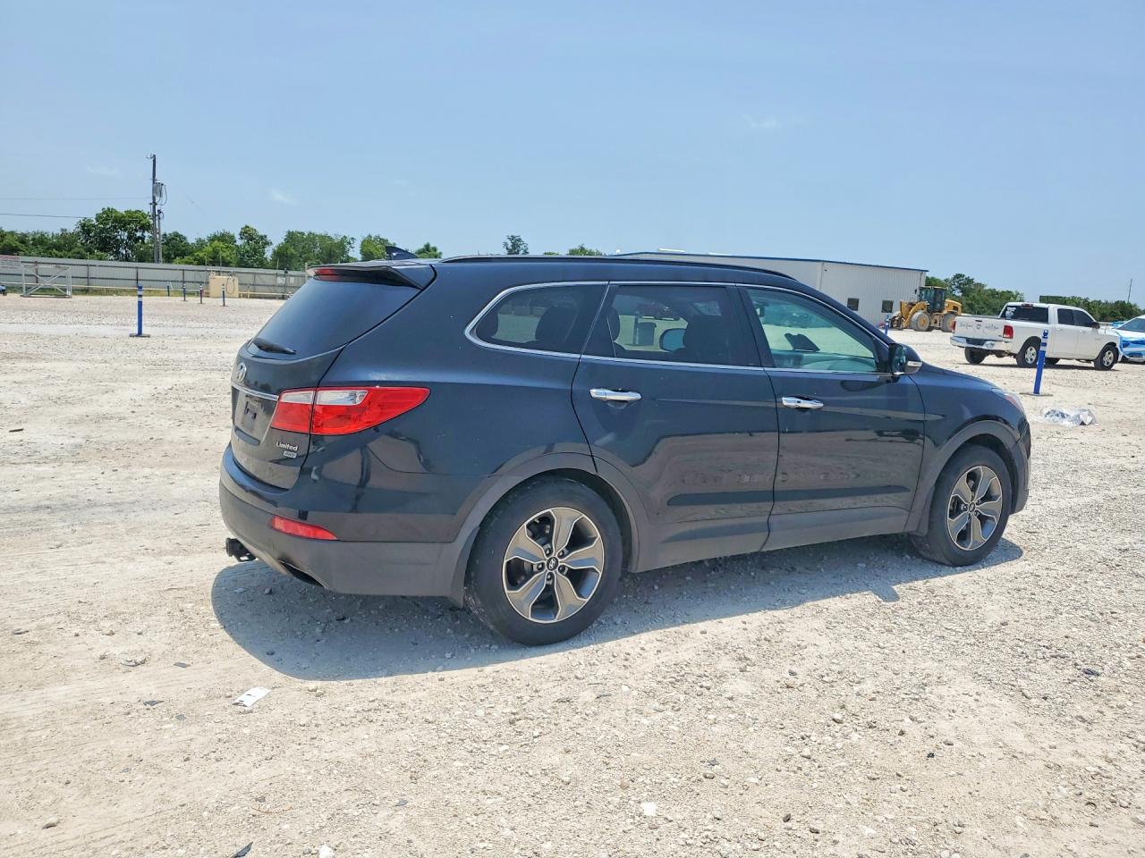 2014 Hyundai Santa Fe Gls Black vin: KM8SNDHF9EU048828