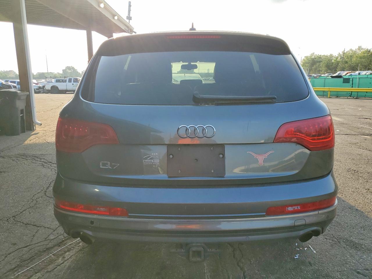2012 Audi Q7 Premium Plus Gray vin: WA1LGAFE0CD010018