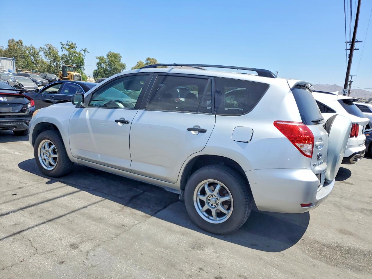 2007 Toyota Rav4 Base Silver vin: JTMZD33V275038587
