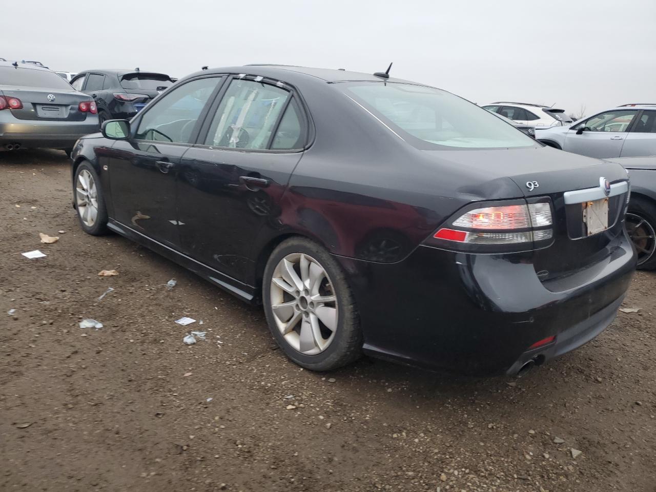 2010 Saab 9-3 Aero Black vin: YS3FC4CY4A1608389
