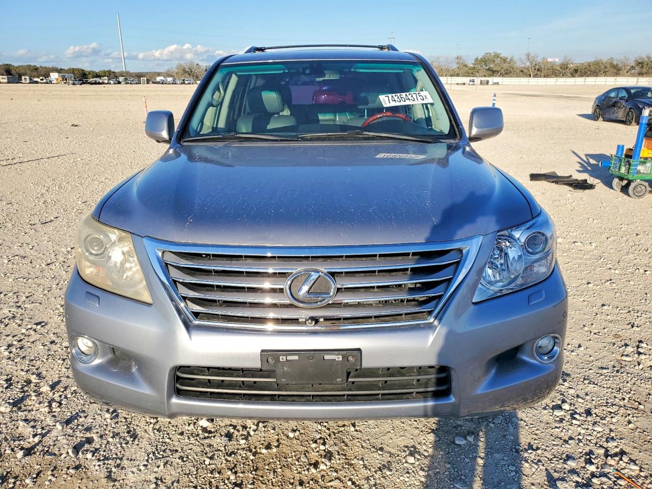 2009 Lexus Lx 570 Silver vin: JTJHY00W794018935