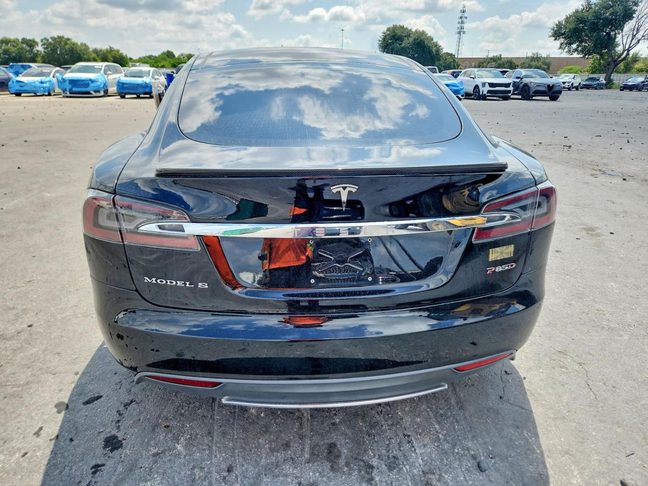 2014 Tesla Model S Black vin: 5YJSA1H25EFP64873