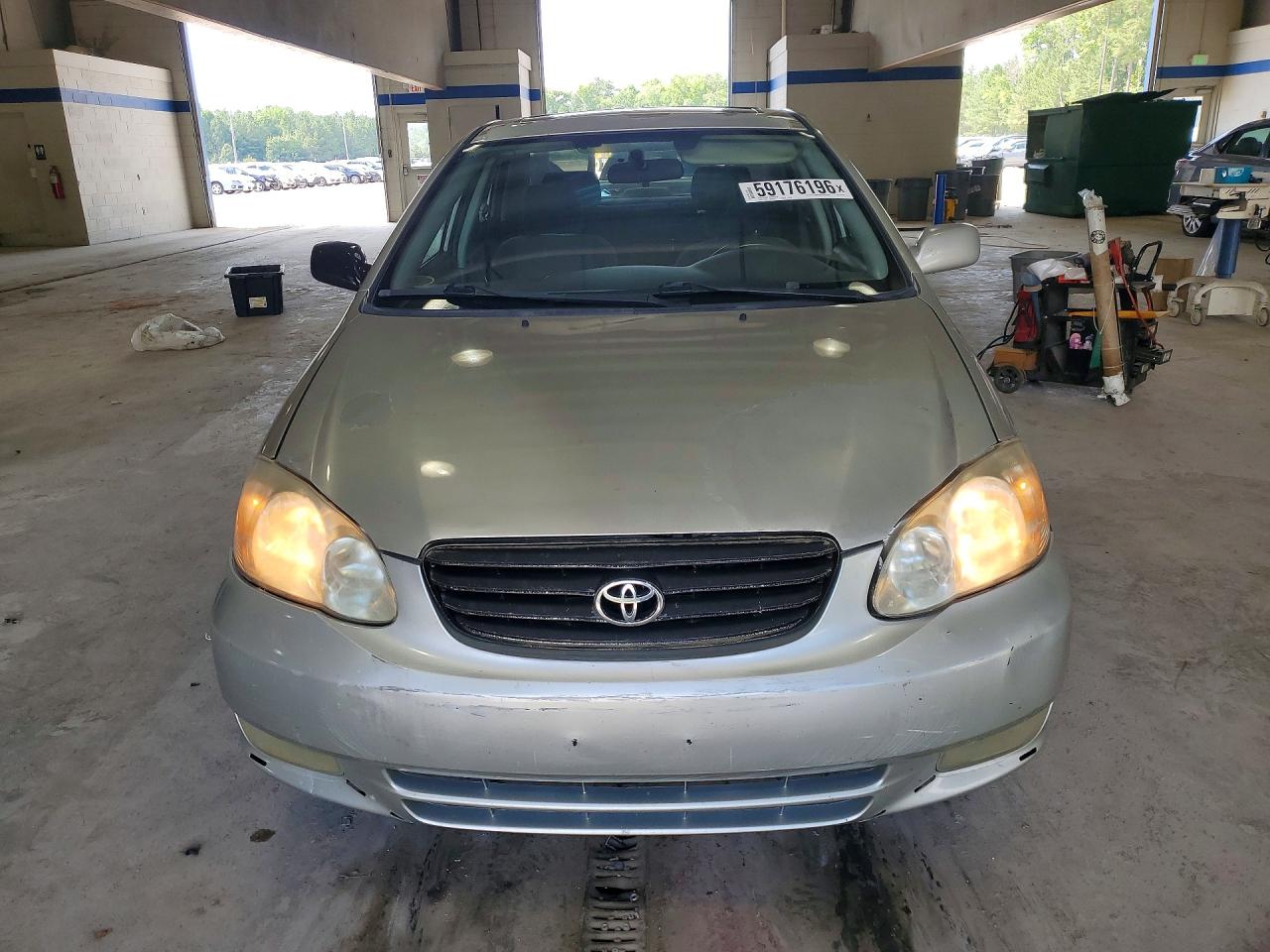 2003 Toyota Corolla S Silver vin: 2T1BR32E33C147724