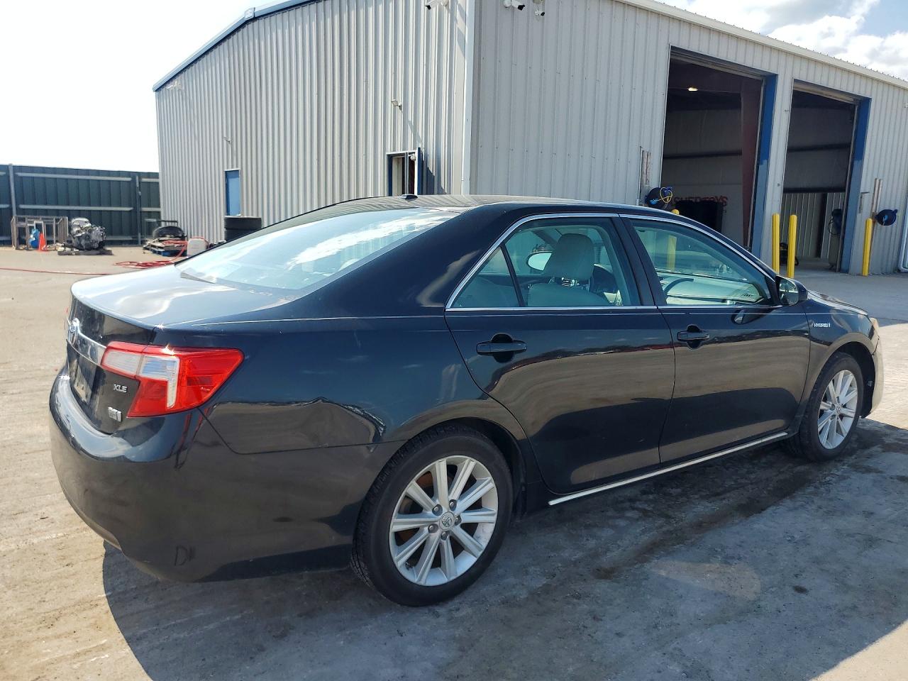 2012 Toyota Camry Hybrid Xle Black vin: 4T1BD1FK1CU026739