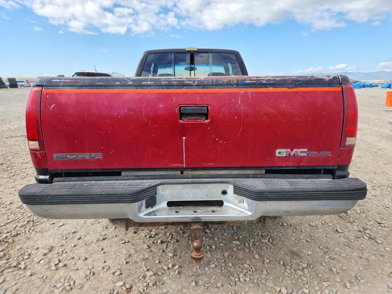 1992 Gmc Sierra K2500 Темно-бордовый vin: 2GTGK29KXN1505435