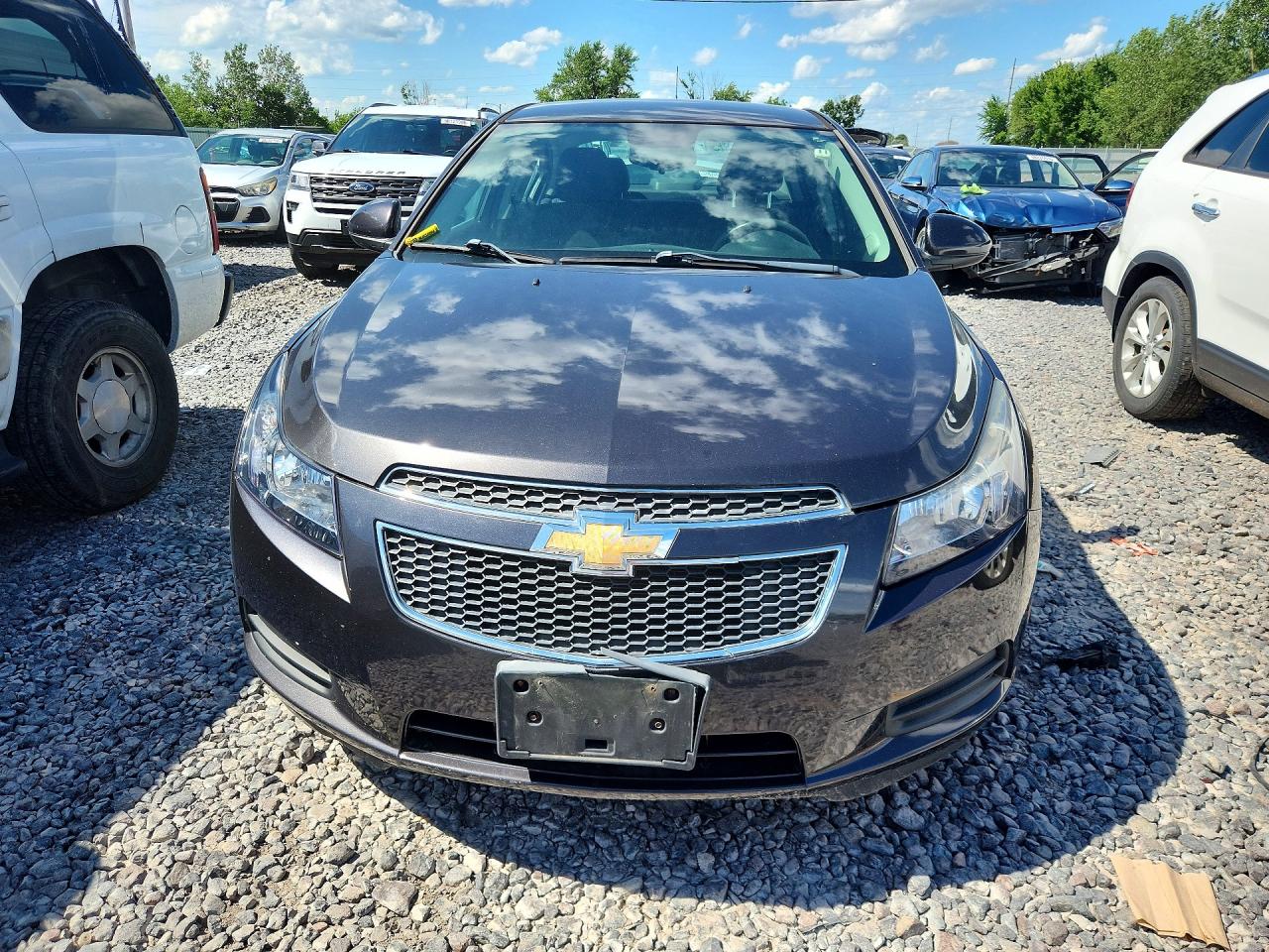 2014 Chevrolet Cruze Gray vin: 1G1PC5SB0E7357073