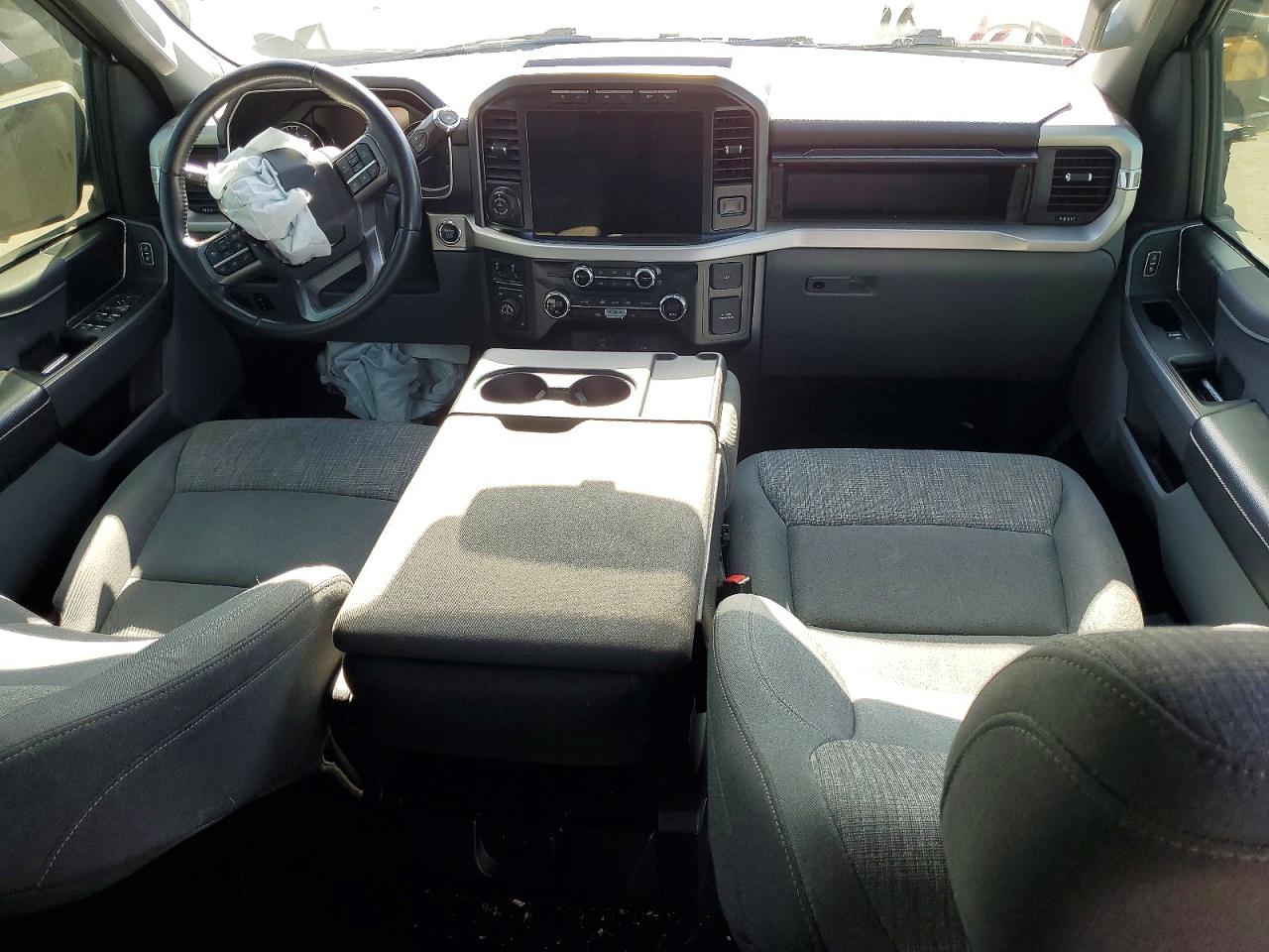 2021 Ford F150 Supercrew White vin: 1FTFW1E80MKD33676