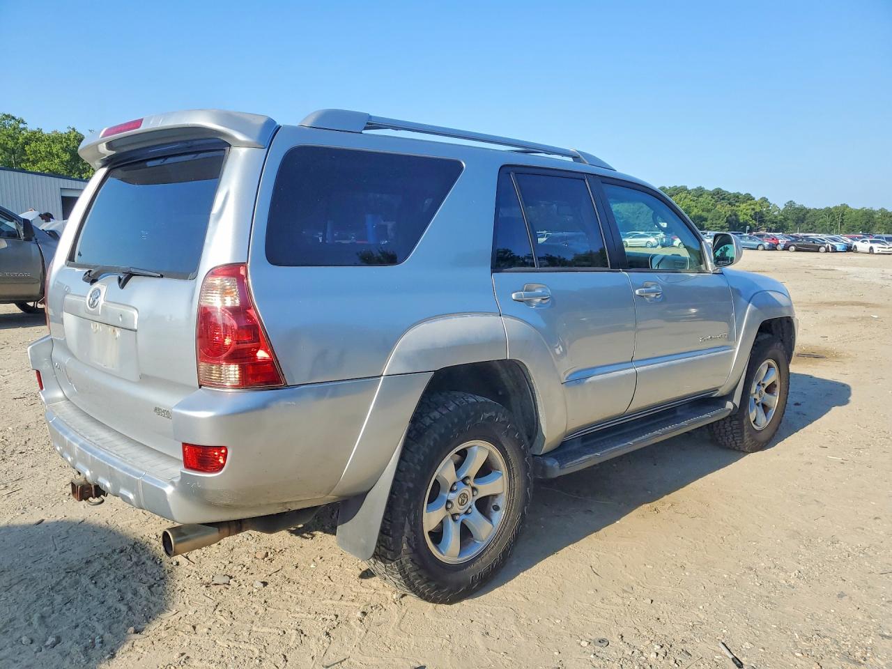 2004 Toyota 4runner Sport Edition Silver vin: JTEBU14R548027256