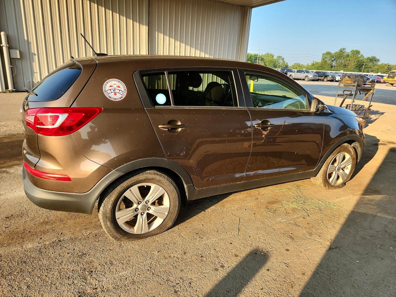 2012 Kia Sportage Lx Brown vin: KNDPB3A25C7341772