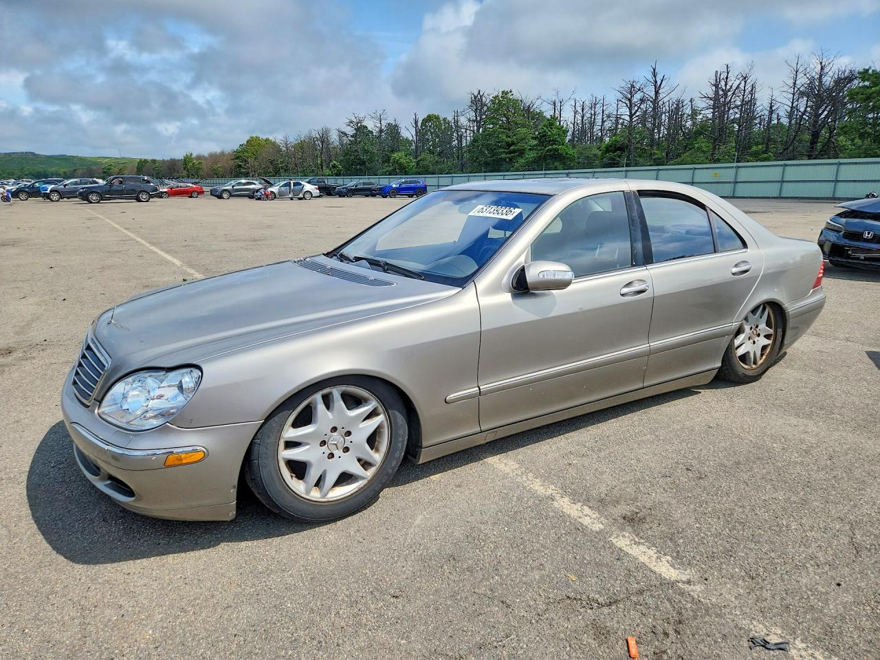 2006 Mercedes-benz S 350 Silver vin: WDBNF67J26A479108