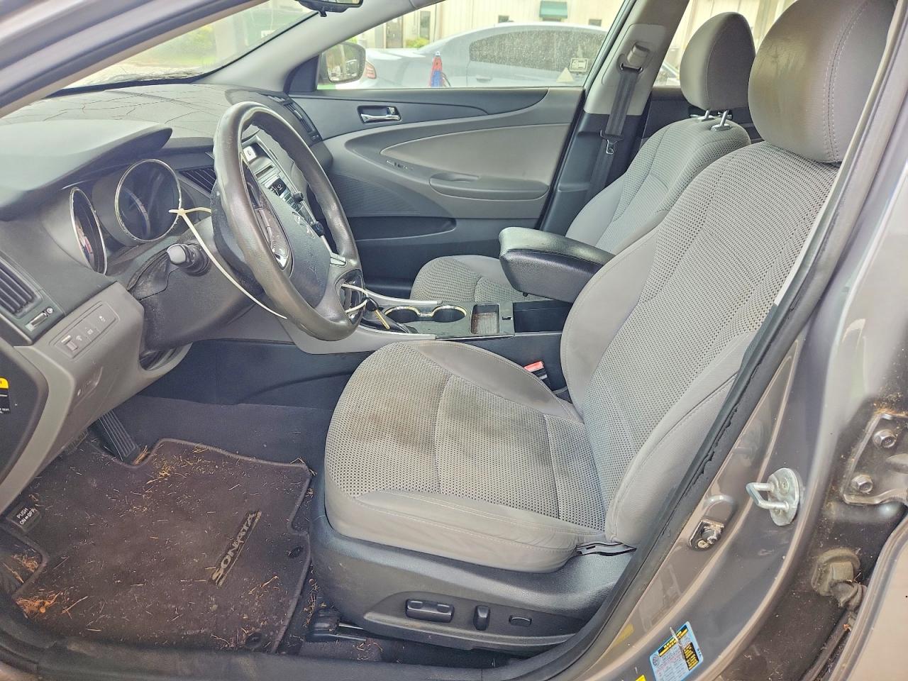 2012 Hyundai Sonata Gls Gray vin: 5NPEB4AC3CH349905