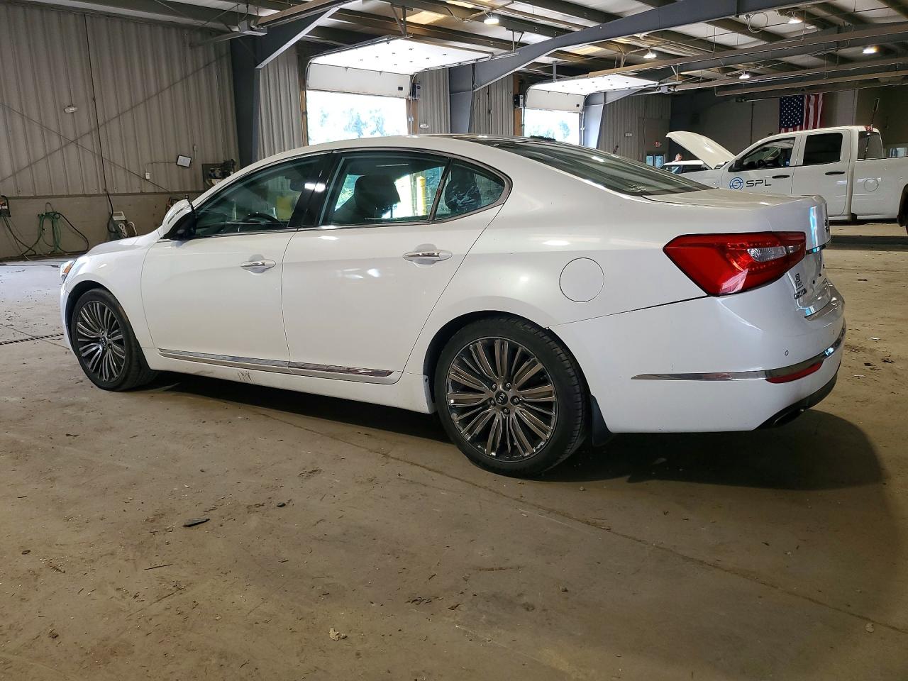 2014 Kia Cadenza Limited Белый vin: KNALN4D77E5167167