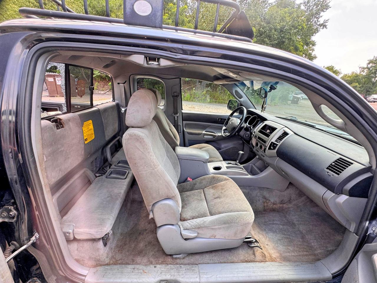 2007 Toyota Tacoma V6 Black vin: 5TEUU42N57Z410342