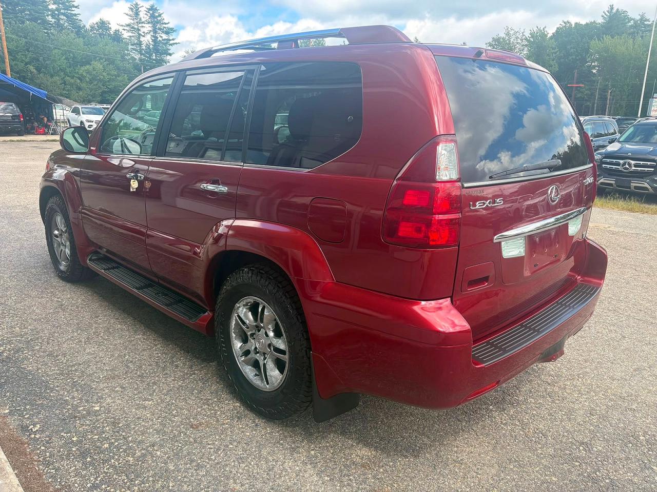 2008 Lexus Gx 470 Burgundy vin: JTJBT20XX80164244
