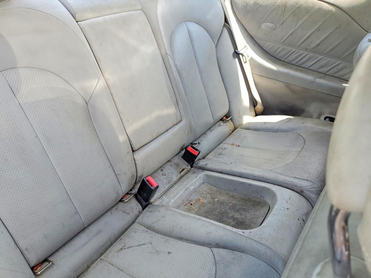 2005 Mercedes-benz Clk 320c Silver vin: WDBTJ65J95F128626