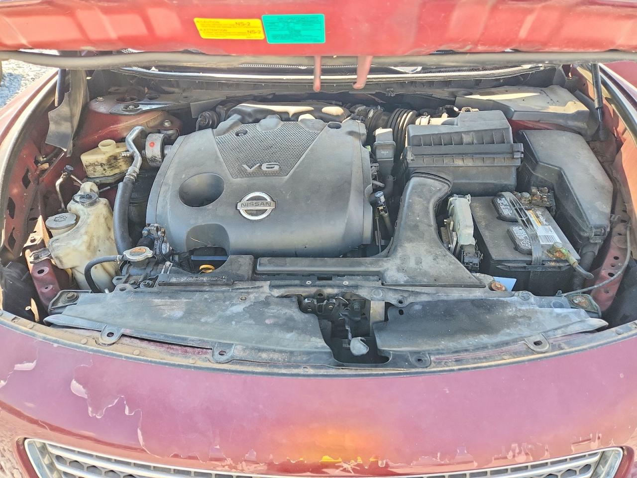 2010 Nissan Maxima 3.5 S Burgundy vin: 1N4AA5AP0AC819610