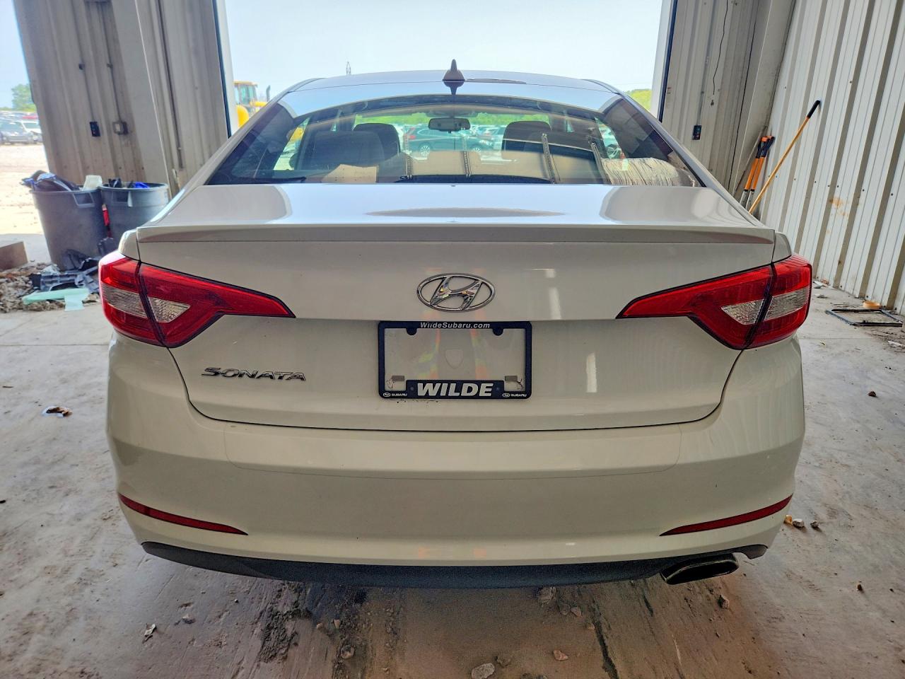 2015 Hyundai Sonata Se White vin: 5NPE24AF8FH188434