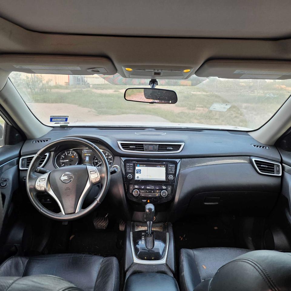 2015 Nissan Rogue Sl Silver vin: 5N1AT2MV9FC862097