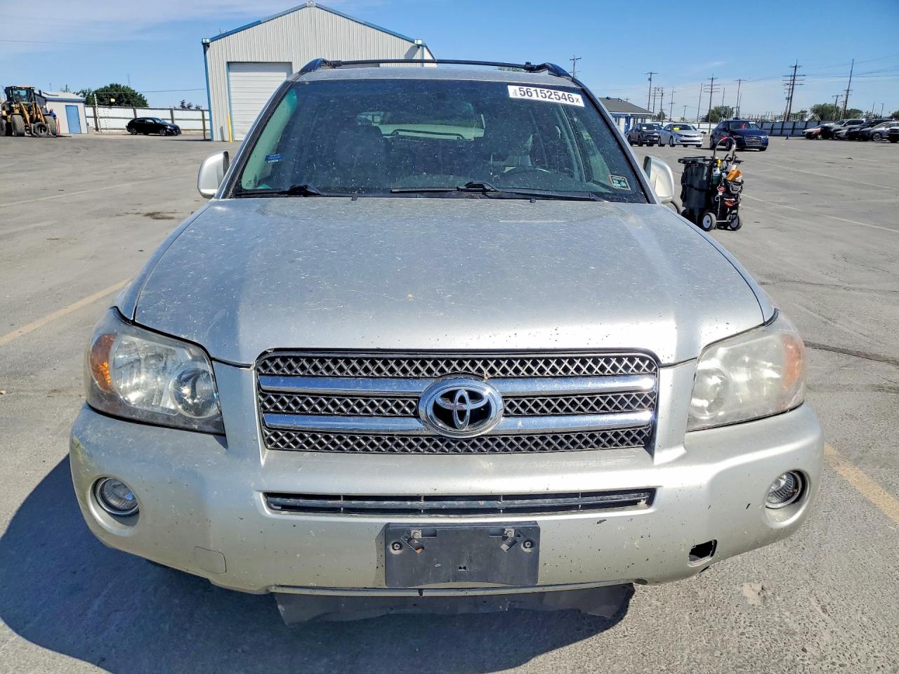 2006 Toyota Highlander Hybrid Серебряный vin: JTEEW21A760009340
