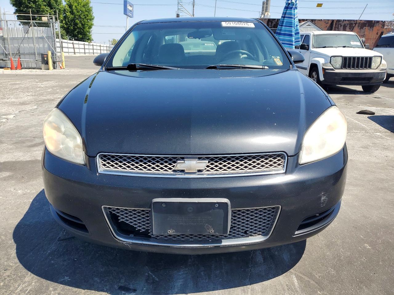 2012 Chevrolet Impala Lt Black vin: 2G1WG5E31C1186476