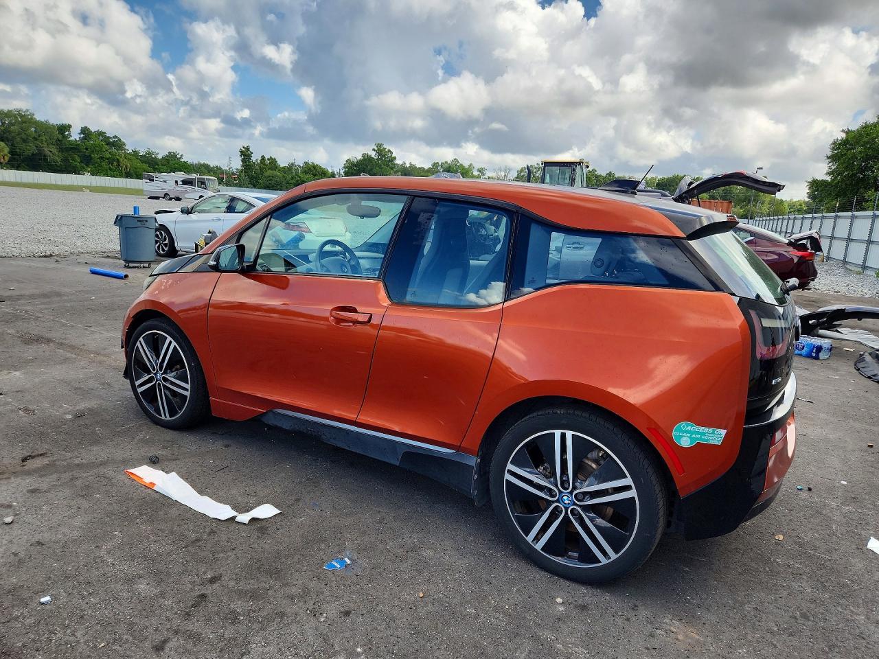 2016 Bmw I3 Rex Orange vin: WBY1Z4C50GV506724