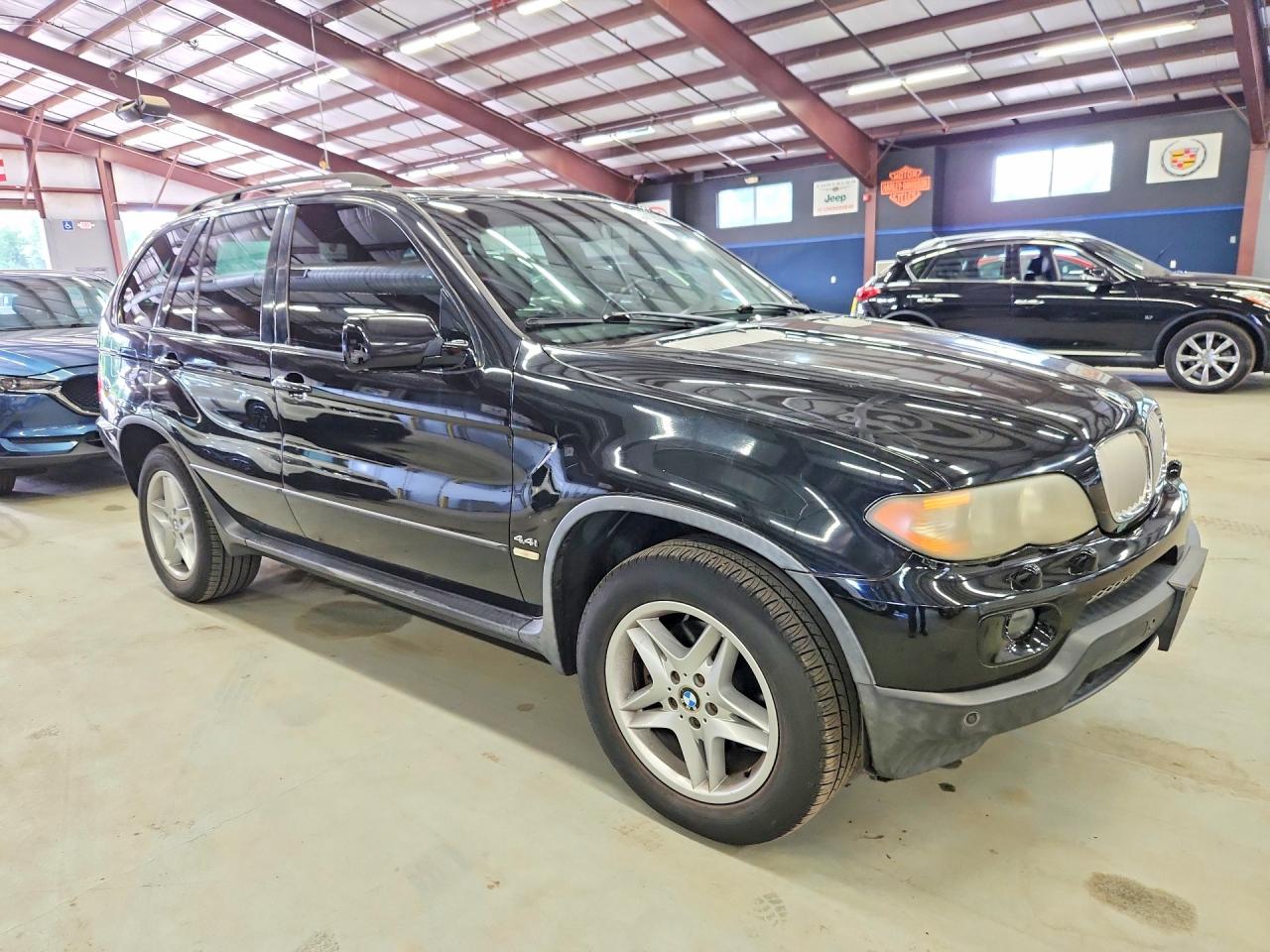 2005 Bmw X5 4.4i Black vin: 5UXFB535X5LV18839