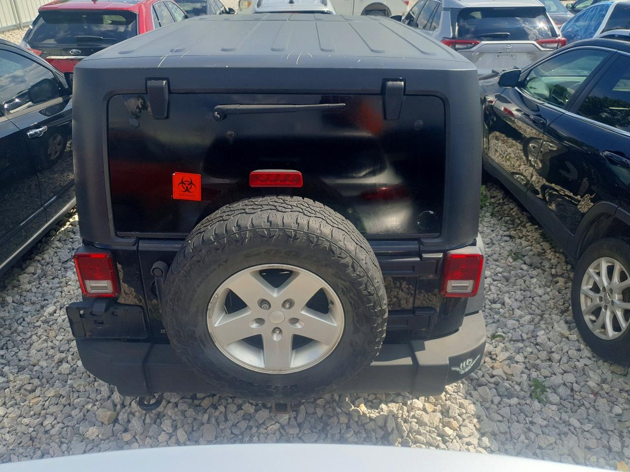2014 Jeep Wrangler Unlimited Sport Black vin: 1C4HJWDG0EL138346