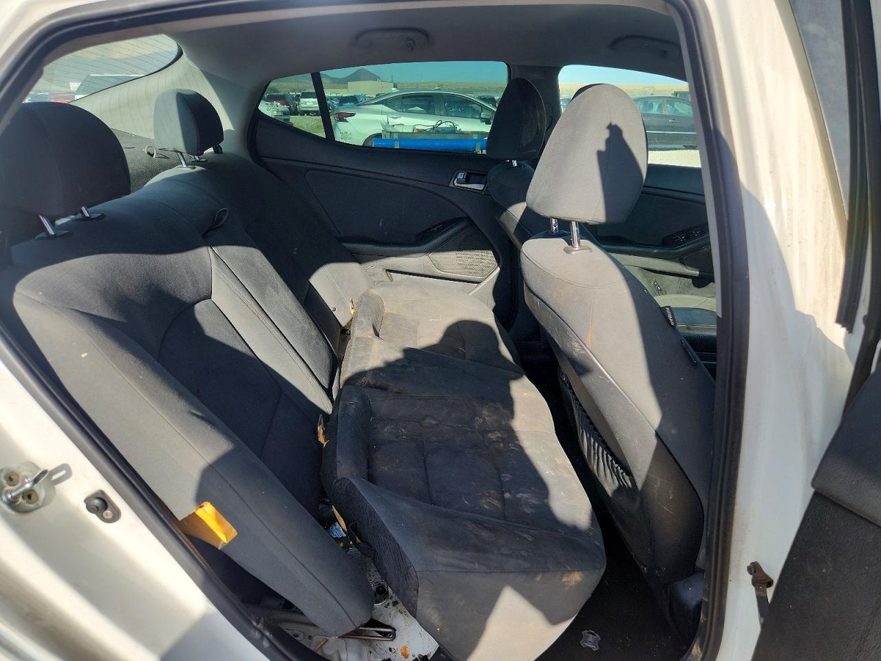 2015 Kia Optima Hybrid White vin: KNAGM4AD7F5079056