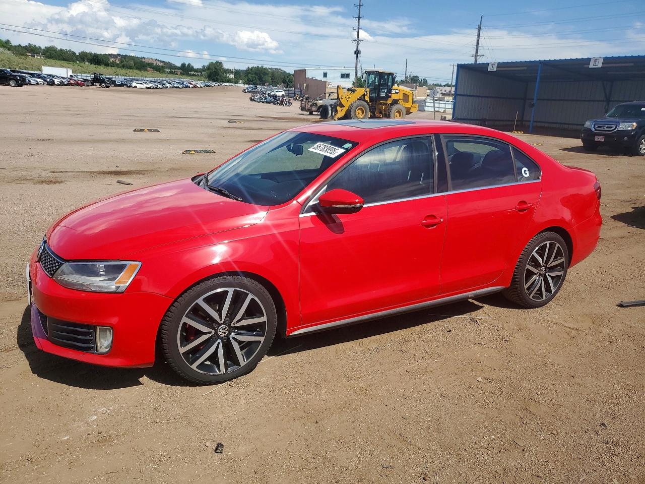 2013 Volkswagen Jetta Gli Red vin: 3VW5S7AJ2DM291777