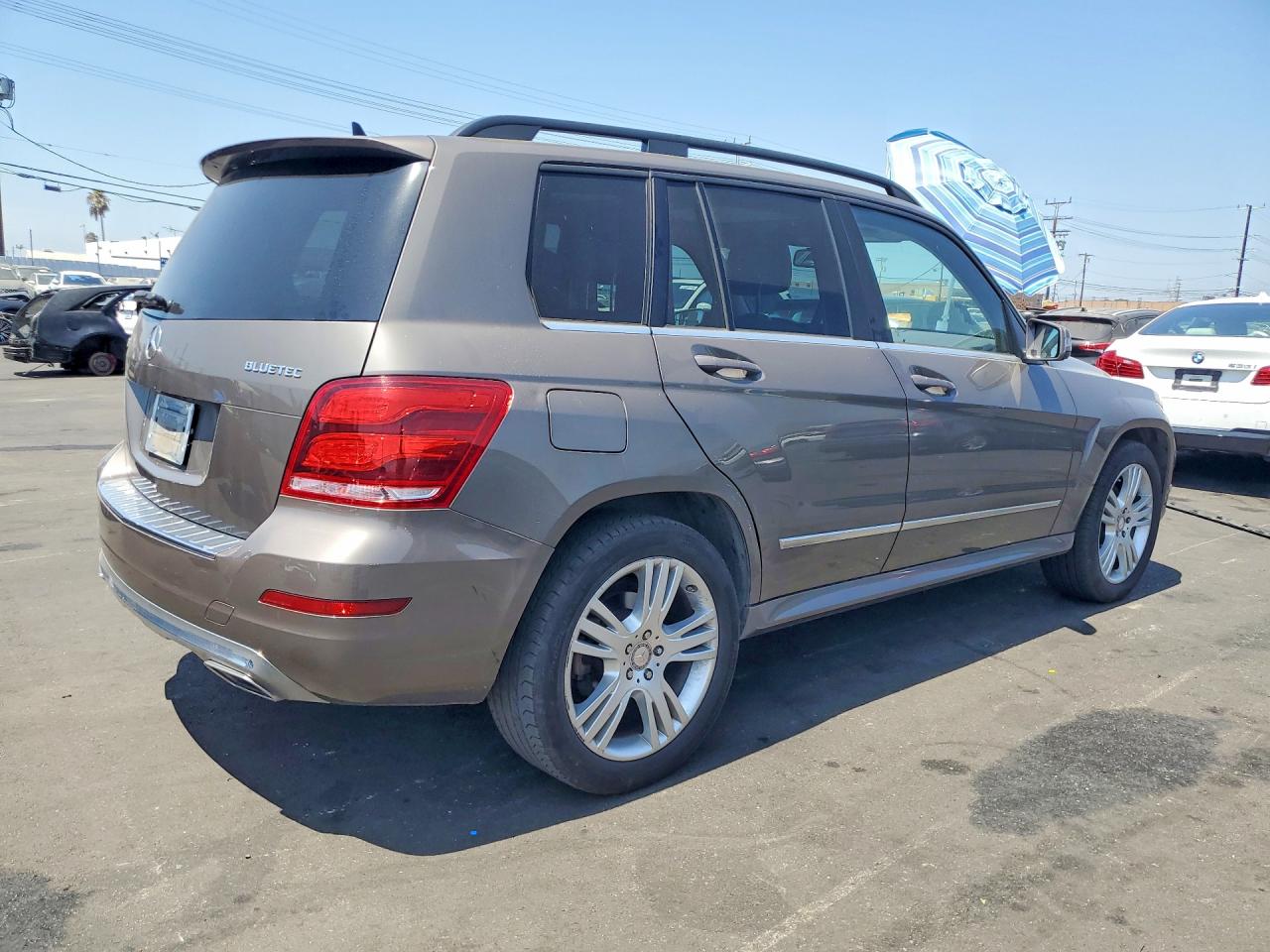 2014 Mercedes-benz Glk 250 Bluetec Brown vin: WDCGG0EB3EG270563