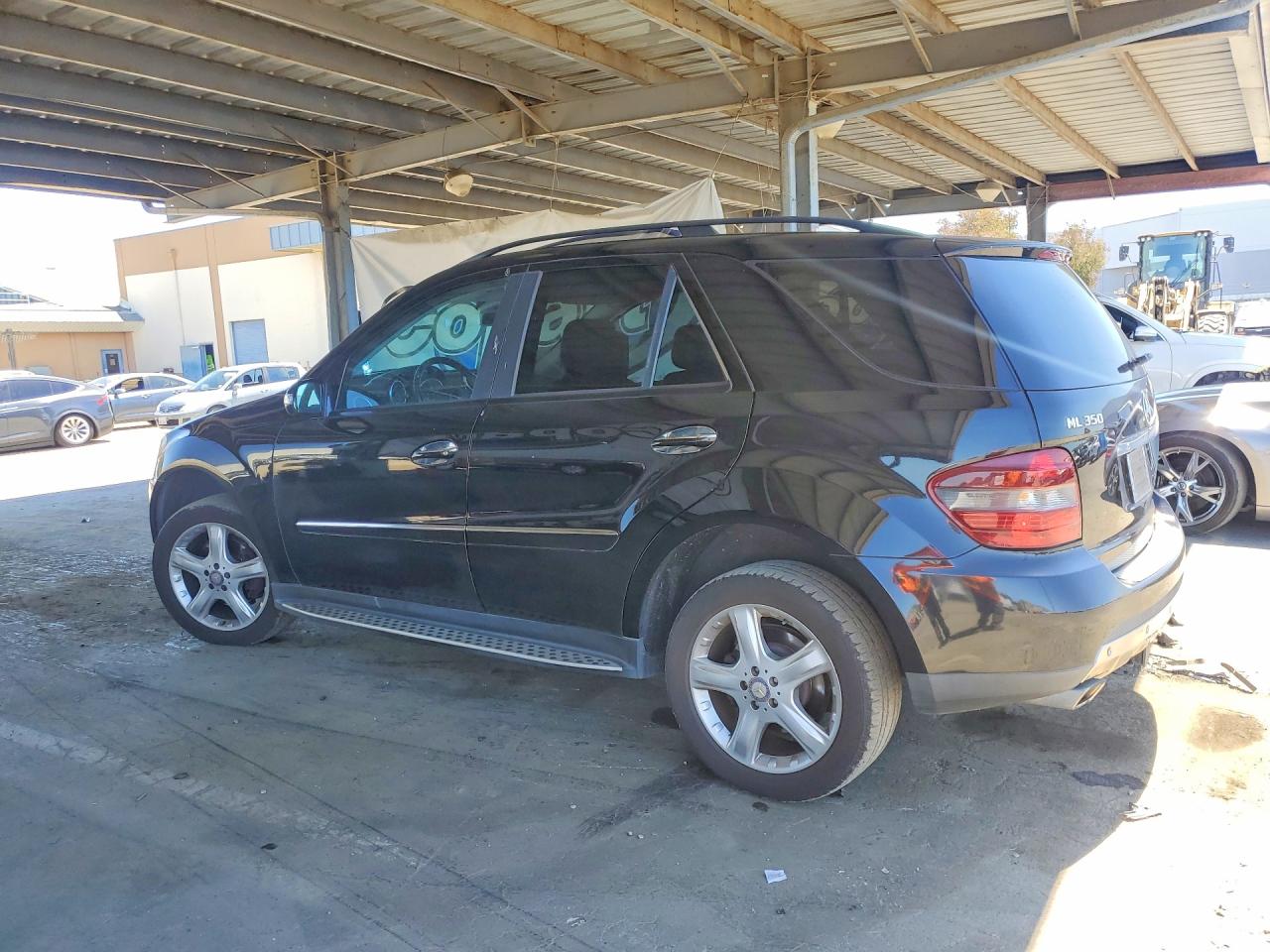 2008 Mercedes-benz Ml 350 Black vin: 4JGBB86EX8A352864