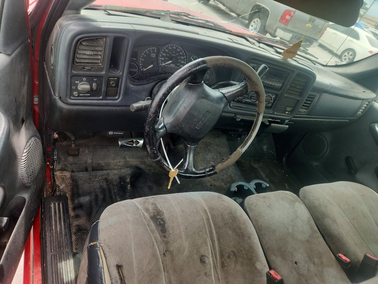 2002 Gmc New Sierra C1500 Red vin: 1GTEC14W22Z327757