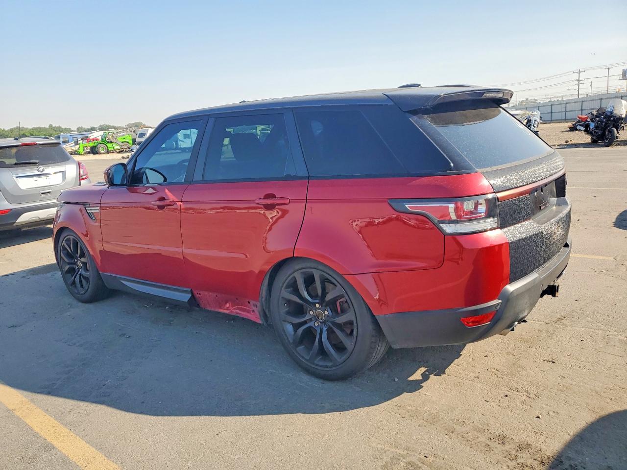 2014 Land Rover Range Rover Sport Sc Red vin: SALWR2TF5EA377316