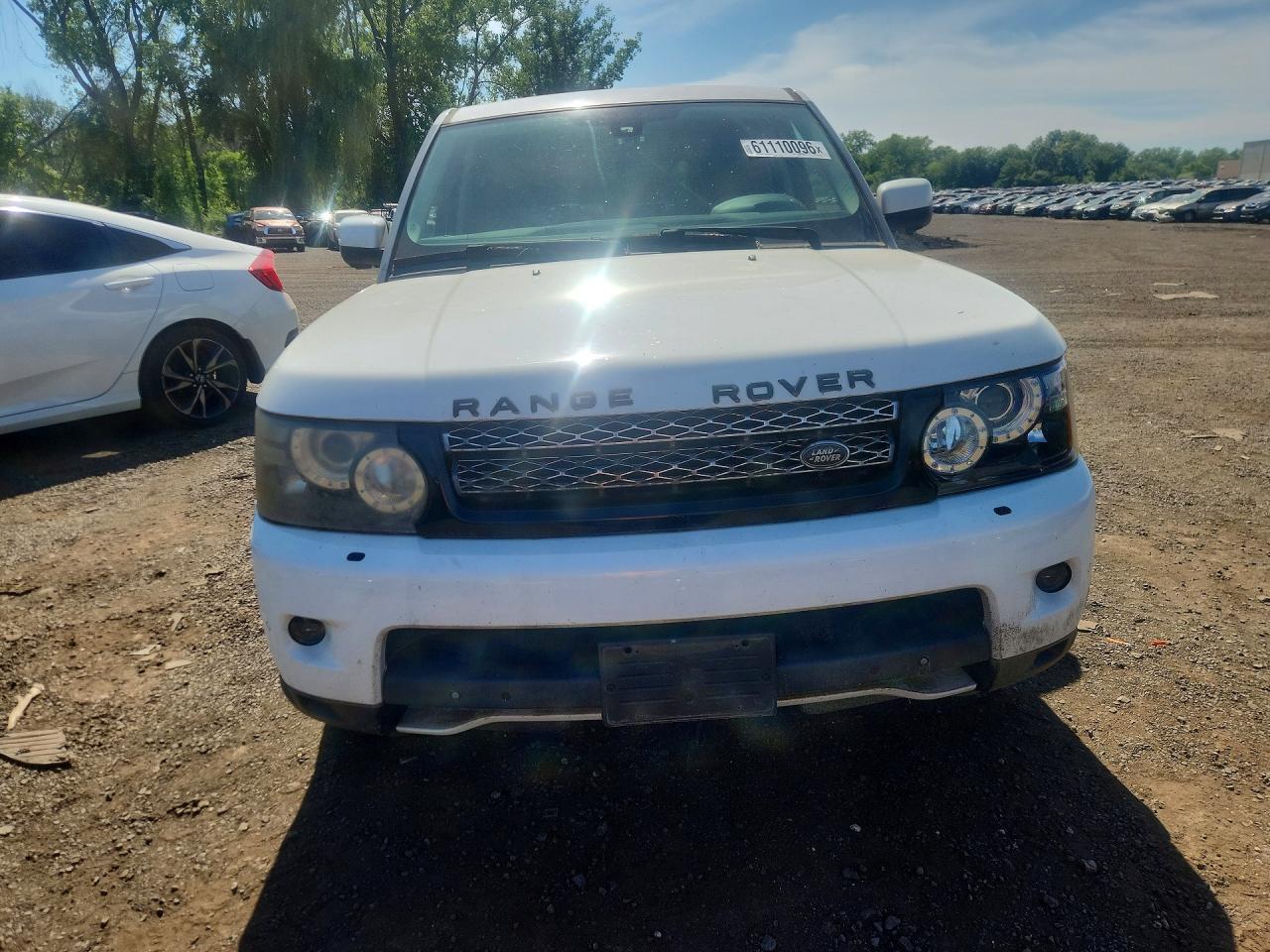 2013 Land Rover Range Rover Sport Hse Luxury White vin: SALSK2D40DA811625
