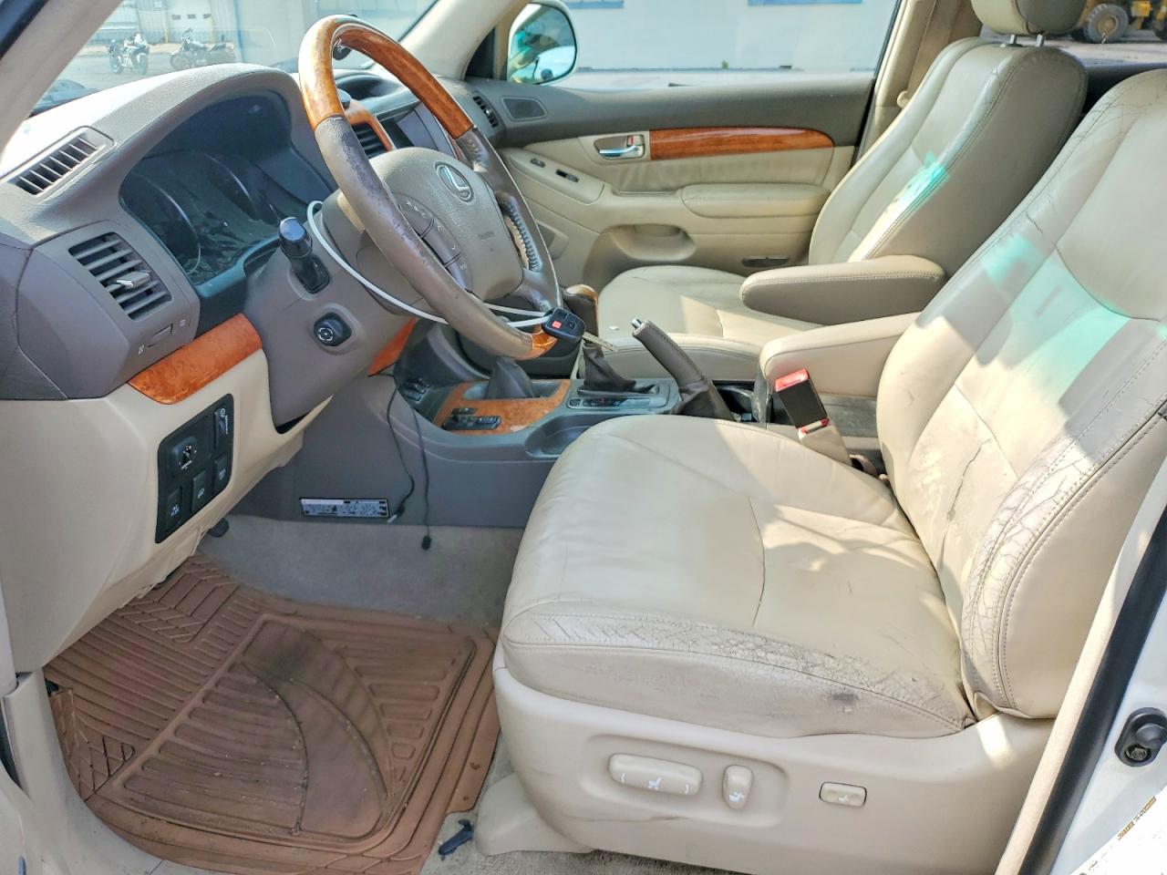2006 Lexus Gx 470 White vin: JTJBT20X860107280