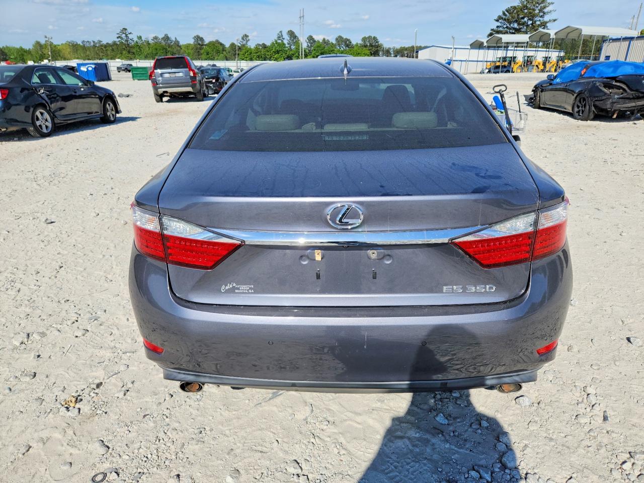 2015 Lexus Es 350 Gray vin: JTHBK1GGXF2159163