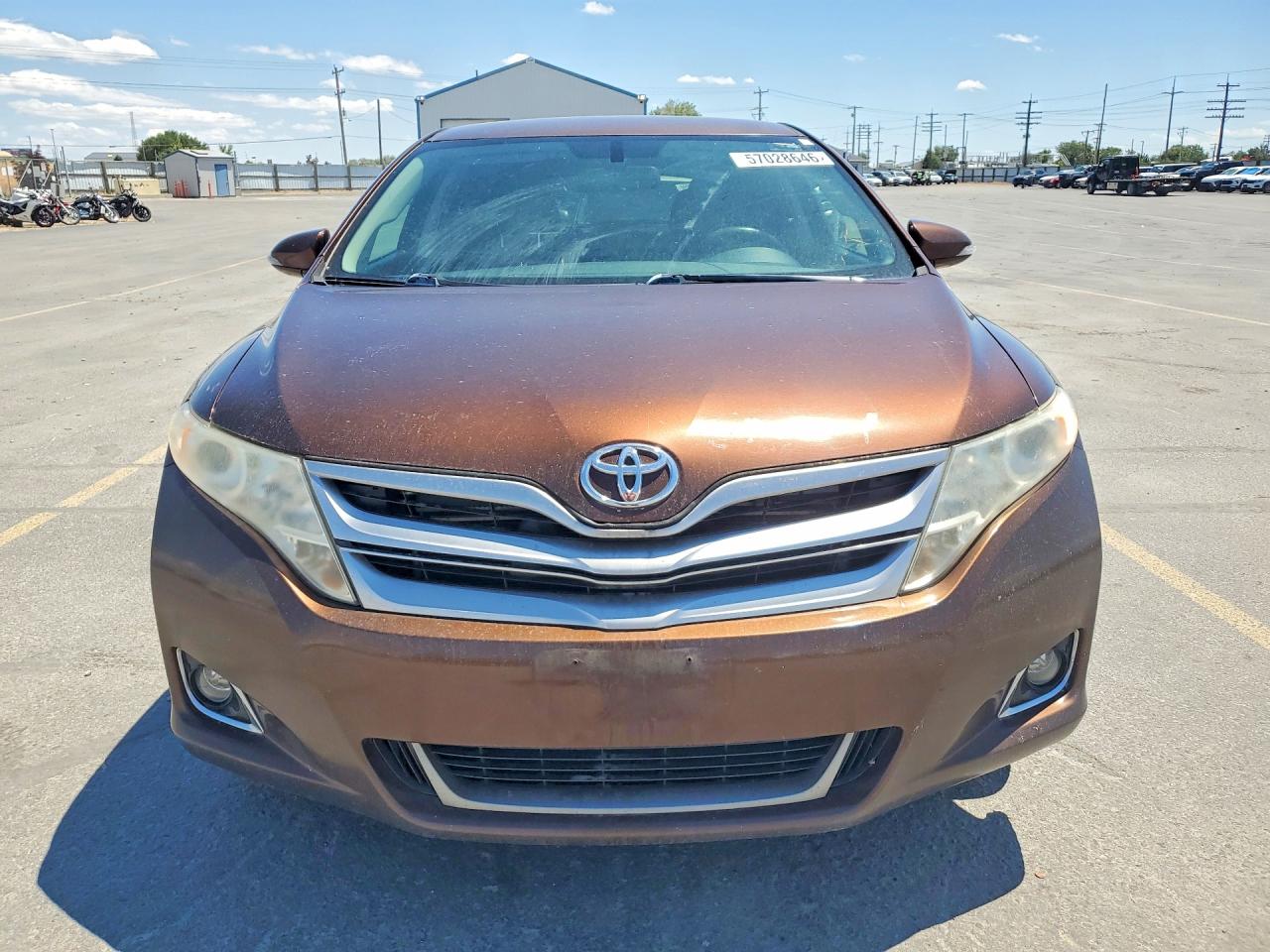 2013 Toyota Venza Le Коричневый vin: 4T3BA3BB9DU049575