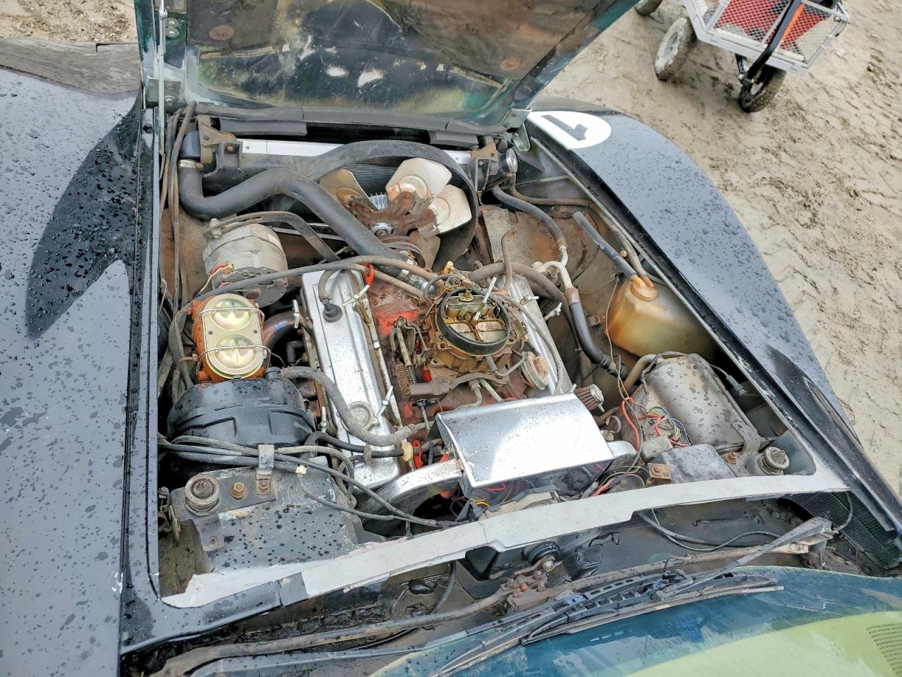1976 Chevrolet Corvette Black vin: 1Z37L6S439227