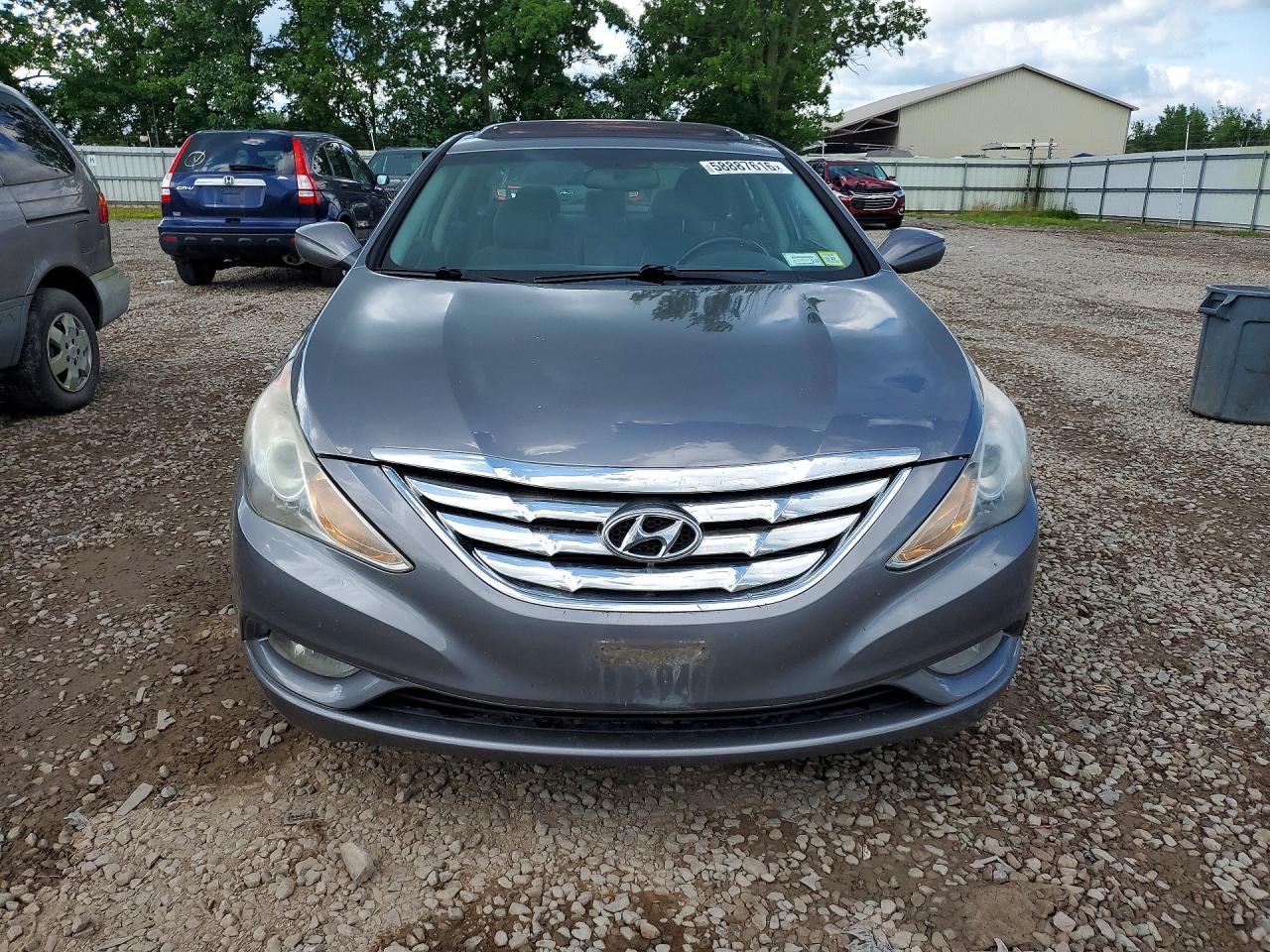 2012 Hyundai Sonata Se Gray vin: 5NPEC4AC3CH386188