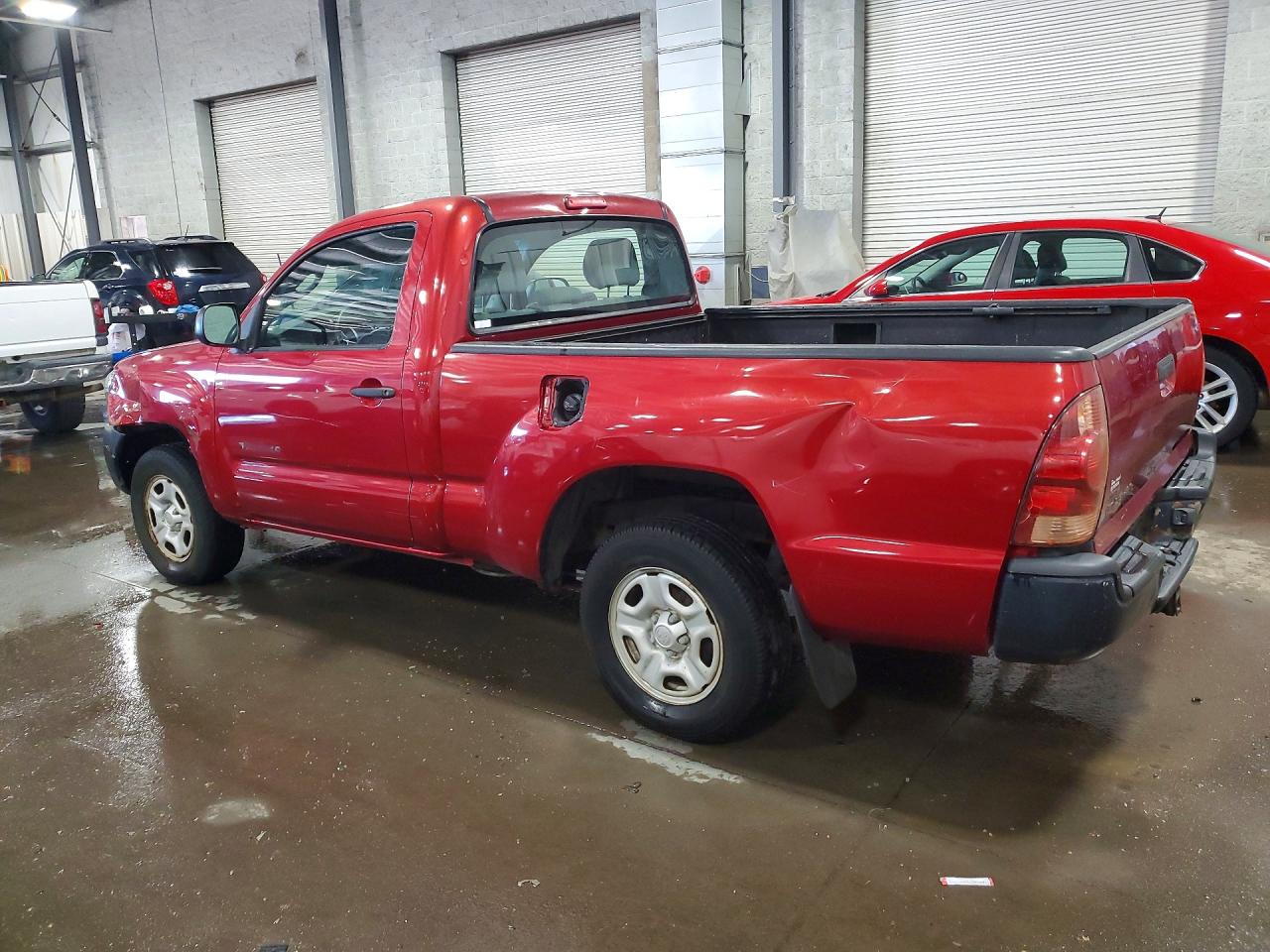 2005 Toyota Tacoma Base Maroon vin: 5TENX22N55Z052365