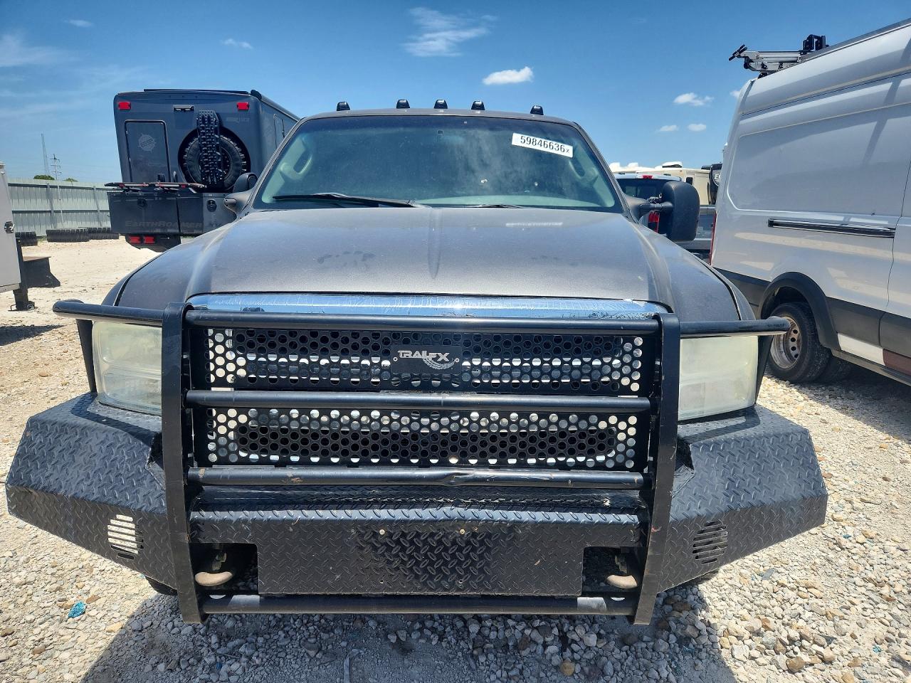 2006 Ford F350 Super Duty Gray vin: 1FTWW33P26EC54596