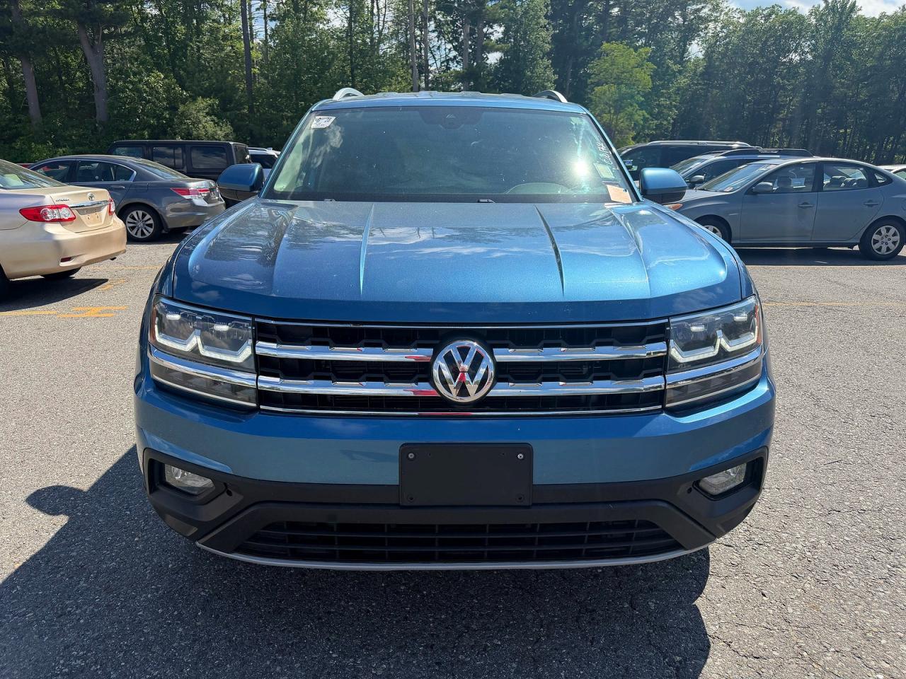 2019 Volkswagen Atlas Se Blue vin: 1V2UR2CA3KC548517