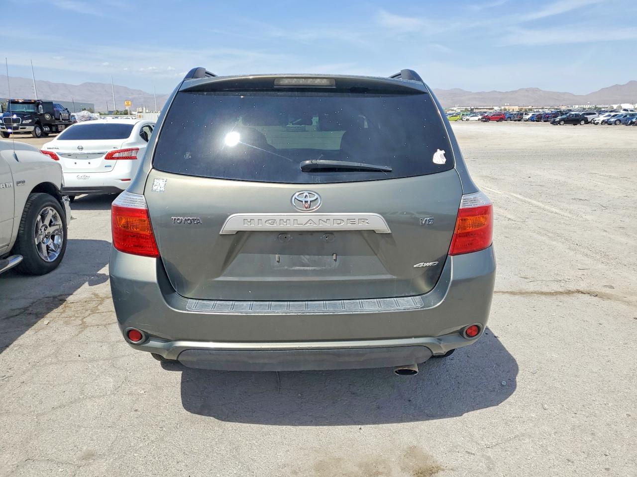 2008 Toyota Highlander Base Gray vin: JTEES41AX82046798