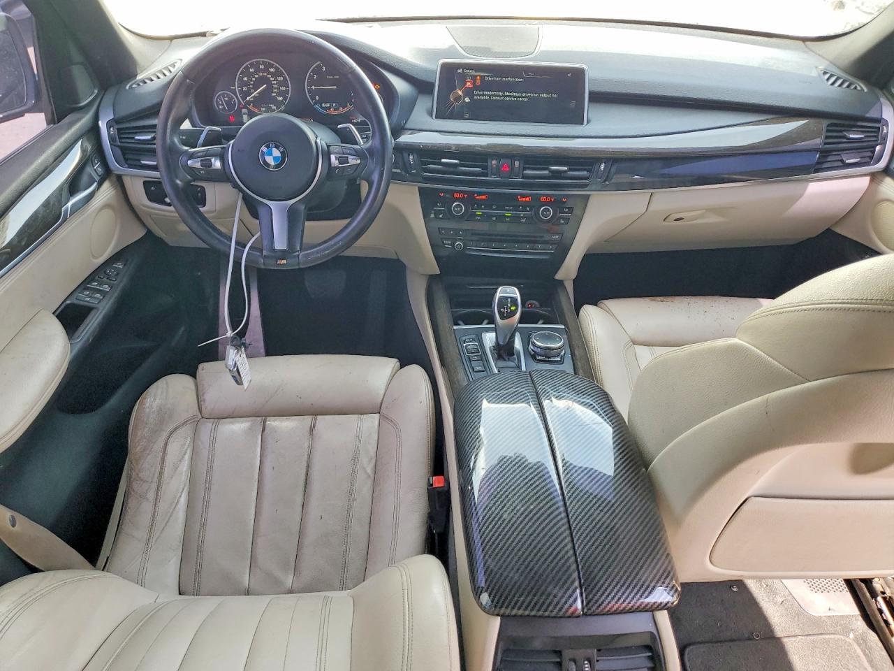2015 Bmw X5 Xdrive35i Белый vin: 5UXKR0C5XF0P03666