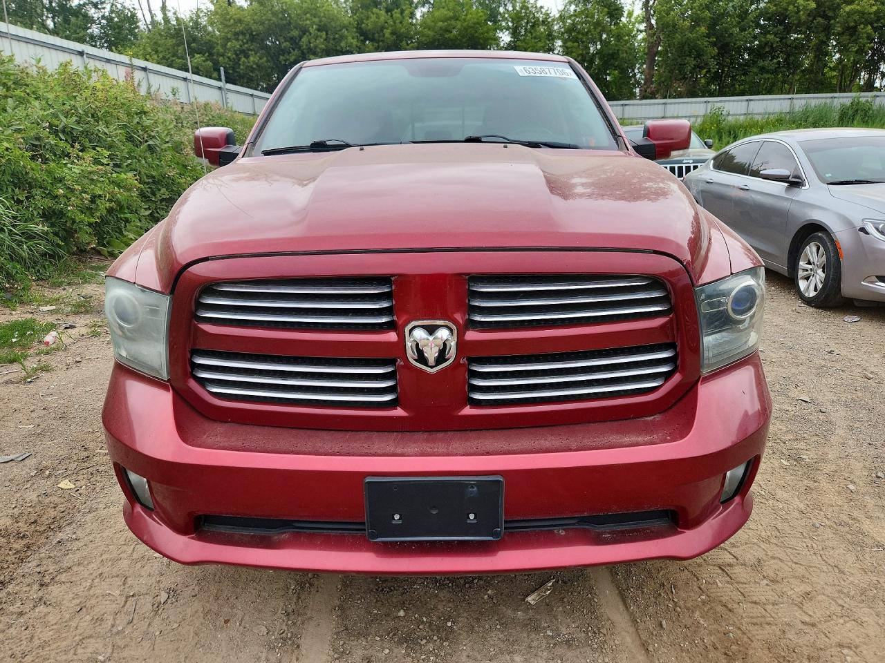 2015 Ram 1500 Sport Red vin: 1C6RR7MT3FS504718