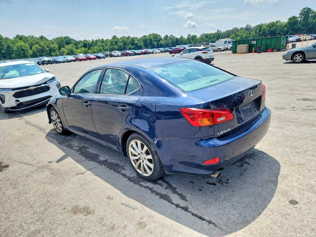 2006 Lexus Is 250 Синий vin: JTHCK262865004979