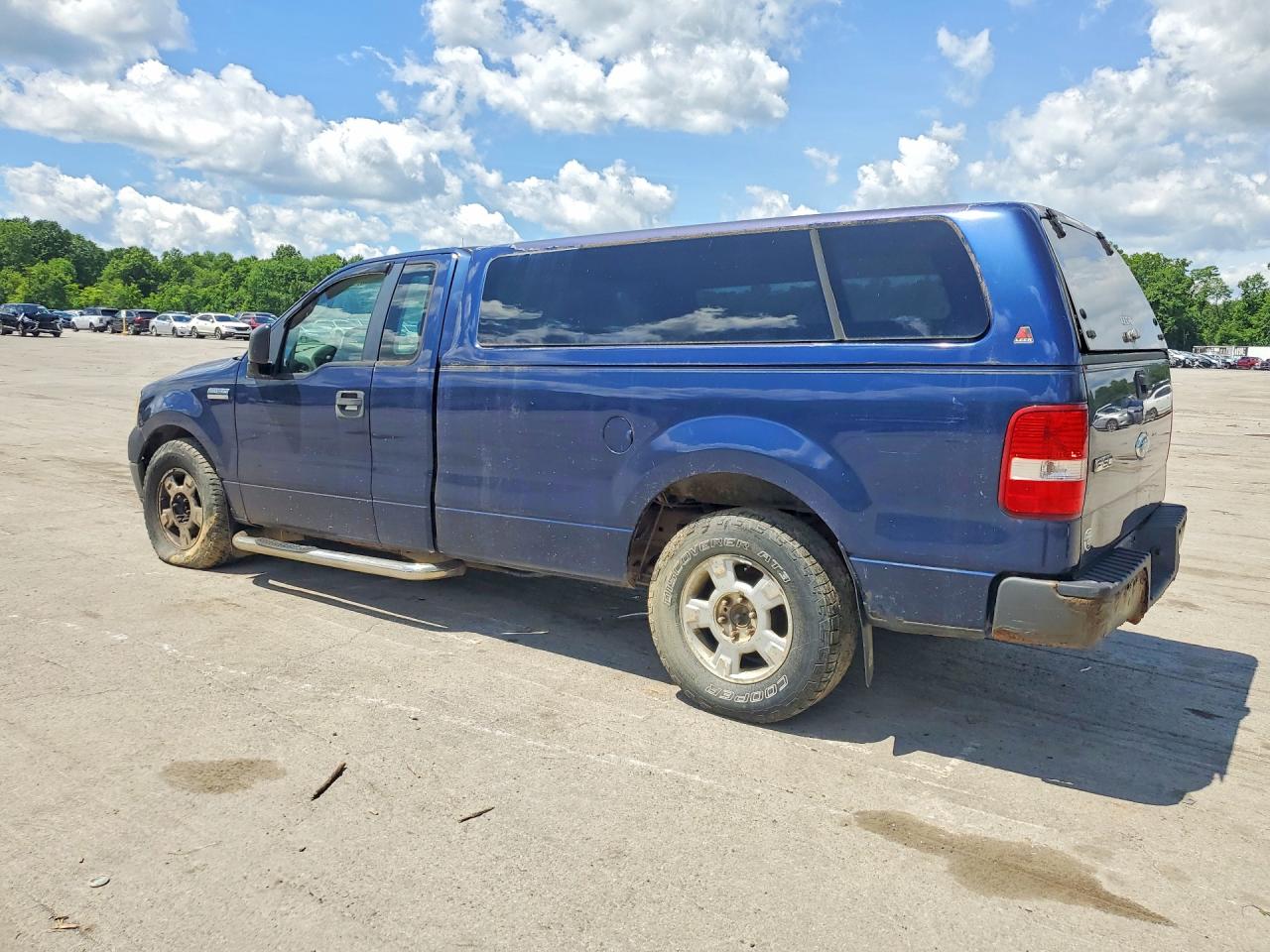 2007 Ford F150 Blue vin: 1FTRF12247NA48222