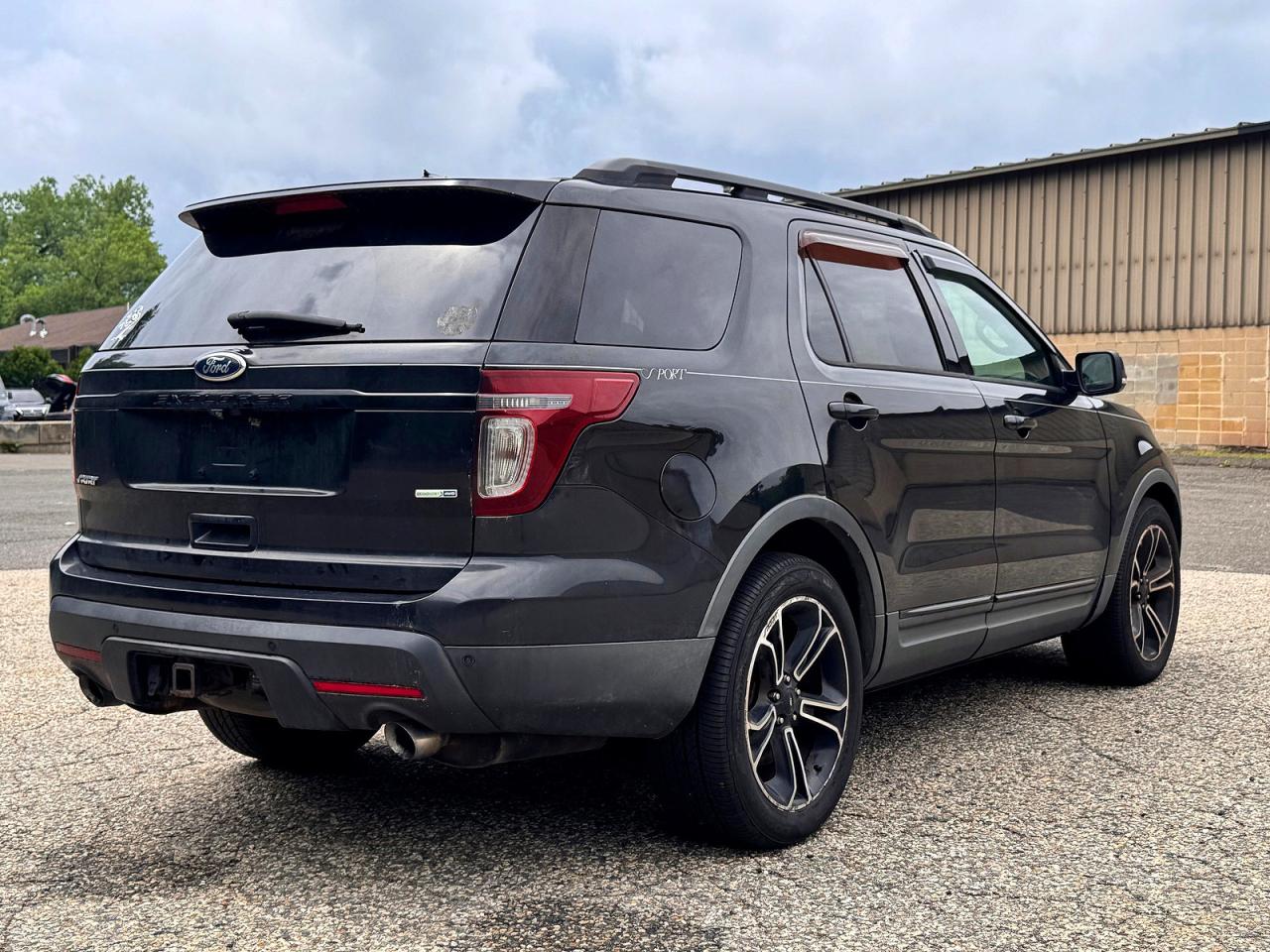 2015 Ford Explorer Sport Black vin: 1FM5K8GT7FGC32590